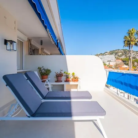 1-br Sea View Terrace & Parking * Канны